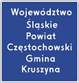 Granica obszaru administracyjnego - na granicy województwa