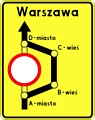 Objazd w związku z zamknięciem drogi